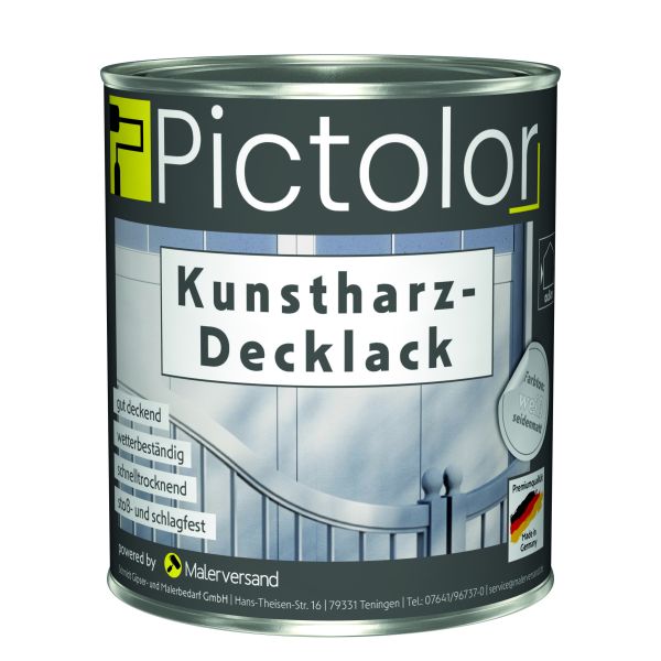 Pictolor® Kunstharz-Decklack 0,75 Liter